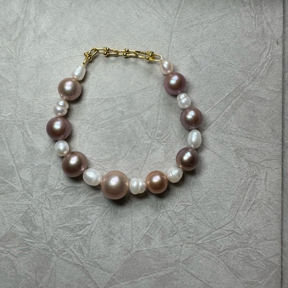 Genuine pearl bracelet - Picture 1 of 2